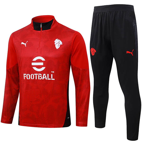 AC Milan tracksuit mens red training kit 2026-2027